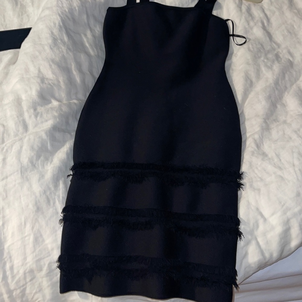 BCBG black body con dress